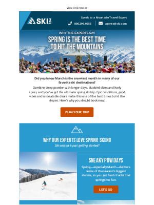 Ski - Why Ski Experts Love Spring—And You Will Too!