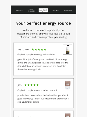 Soylent - know who’s not feeling sluggish?