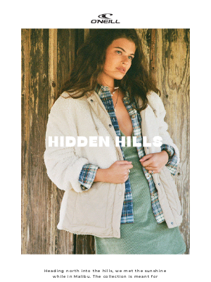 O'Neill - New Collection: Hidden Hills