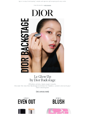 Dior - NEW | The Backstage Glow Up Ritual
