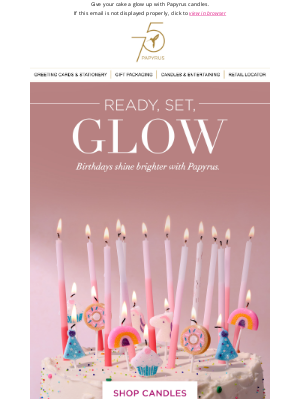 Papyrus - Top their day with joy 🎂
