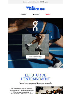 Sports Experts (Canada) - ON | Le Futur de l’entraînement