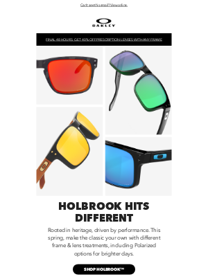 Oakley - Elevate Your Vision With An Icon