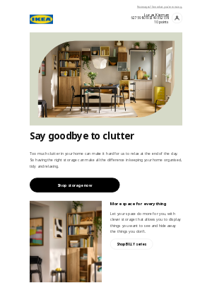 IKEA (United Kingdom) - Say goodbye to clutter