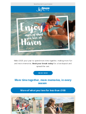 Haven Holidays(United Kingdom) - Enjoy more of what you love for less