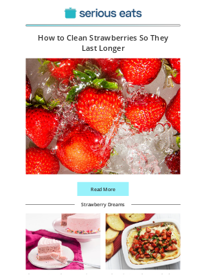 Serious Eats - How to Clean Strawberries So They Last Longer