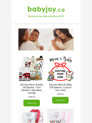 BabyJoy (Canada) - Our Top Picks: Mother's Day Gifts!