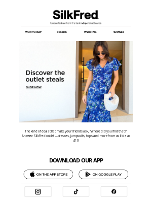 SilkFred (United Kingdom) - Dresses, jumpsuits & tops on sale ⚡