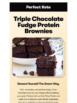 Perfect Keto - Fudgiest Keto Brownies Ever 😍