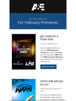 AETV - February gets feisty & furious!