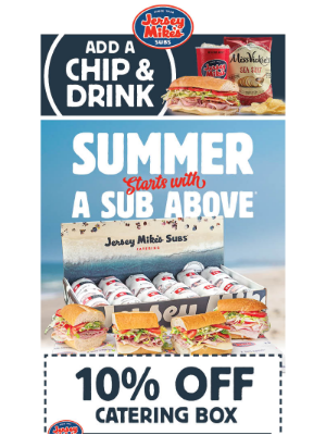 Jersey Mikes - Summer's Not Over Yet!☀️
