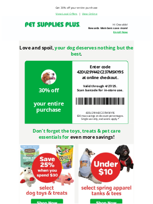Pet Supplies Plus - 🍖 Spoil them rotten, not your budget 🍖