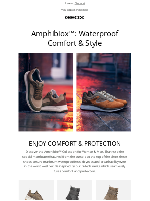 Geox - Waterproof, Breathable & Comfortable