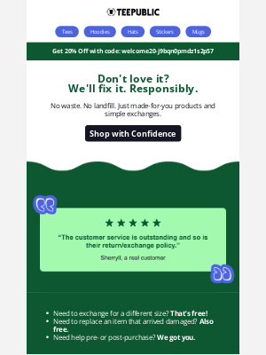 TeePublic - You can’t mess this up.