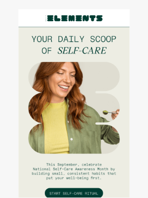 Daily Elements - 3 simple habits to feel your best this month 💚
