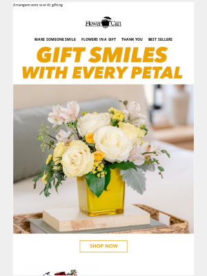 Flower Cart - Spread cheer with fresh floral