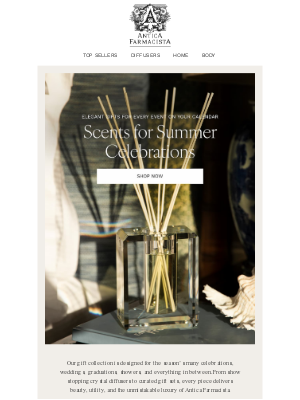 Antica Farmacista - Thoughtful gifts for summer’s shining moments