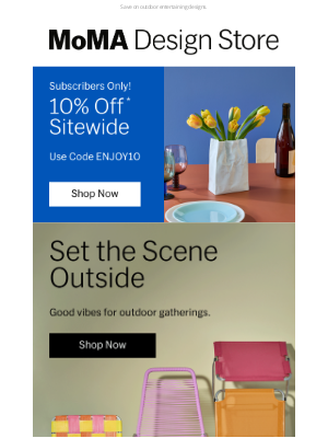 Museum of Modern Art Store (MoMA) - Last Day! 10% Off Sitewide
