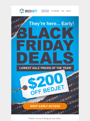 BedJet - 📢 Black Friday Deals start NOW