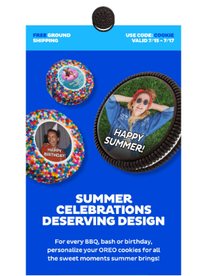 Oreo - Decorated For the Summer