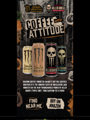 Monster Energy - Awaken the Beast: Dive into Monster’s Bold Coffee Brews!