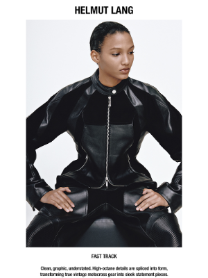 HELMUT LANG - BOLD STATEMENT PIECES