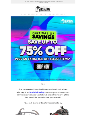 Eaglemoss - Browse Amongst Our Festival of Savings Bestsellers This Weekend!