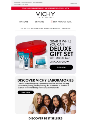 Vichy - Start your journey today. Experience the Power of Vichy.