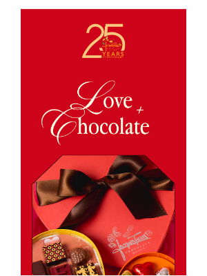 Jacques Torres Chocolate - Nothing Says Love like Jacques Torres Chocolates!