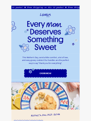 Levain Bakery LLC - Your Mother's Day gift guide is here!
