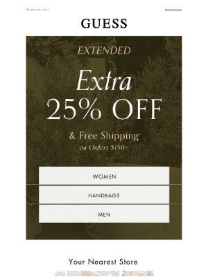 GUESS Email Marketing Strategy & Campaigns  MailCharts