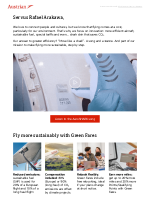 Lufthansa - The sound of more sustainable flying