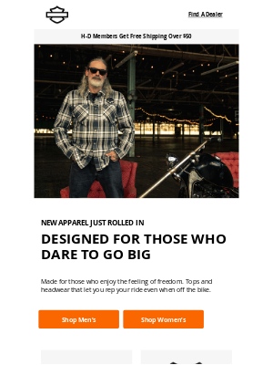 Harley-Davidson Footwear - New clothing roll-out
