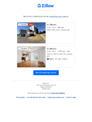 Zillow - 2 Rental Results for 'Seatac WA'