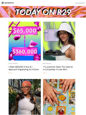 Refinery29 - I make $360,000 a year & this is my best salary advice