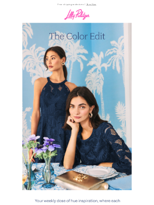 Lilly Pulitzer - The Color Edit: BLUE 💙