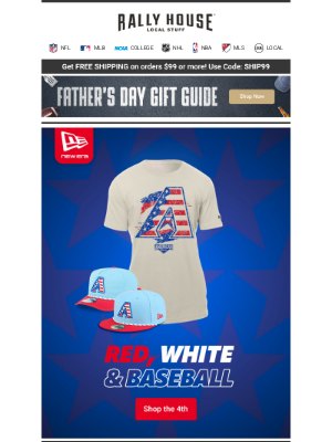 Rally House - Red, White, & Diamondbacks: 4th of July Collection is HERE ❤️⚾