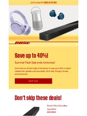 Bose - Save $300 on a home theater must-have!