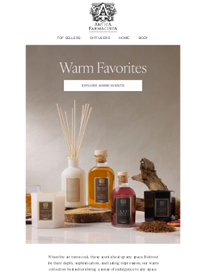Antica Farmacista - Well Loved Warm Scents