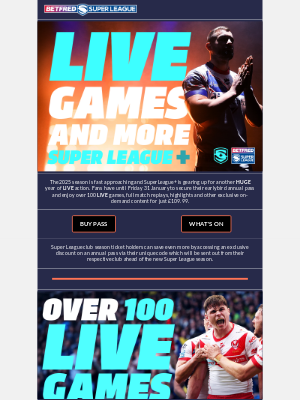 Super league (United Kingdom) - SAVE with SuperLeague+ 📺