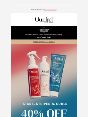 Ouidad - The Sale You’ve Waited For: 40% OFF Everything