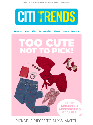 Citi Trends - Fits That Beg to Be Picked 🍒