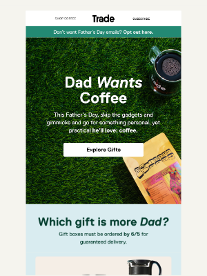 Trade Coffee - Dad 101