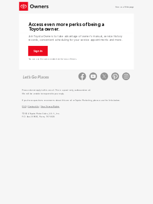 Toyota USA - Welcome to Toyota Owners