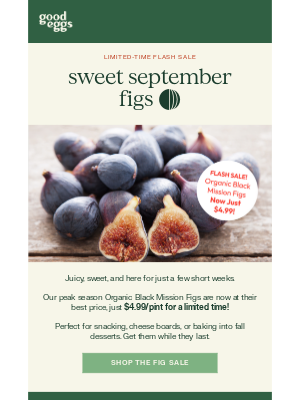 Good Eggs - 🍯 Figs & Deli Salads on Sale + New from Fabalish