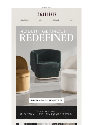Z Gallerie - Fall’s New Must-Have Silhouettes