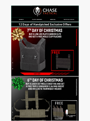 Chase Tactical - Chase Tactical's 12 Days of Christmas - Day 7