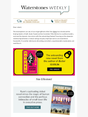 Waterstones (United Kingdom) - Your Waterstones Weekly