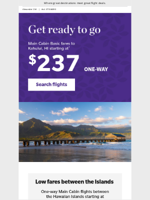 Hawaiian Airlines - The Hawai‘i trip you want 🤝 the fare you need