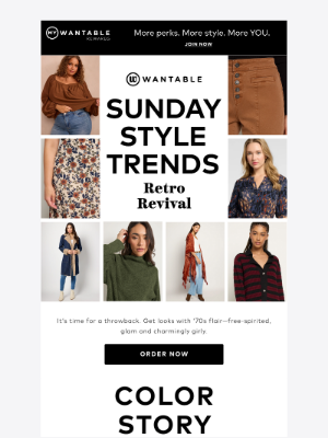 Wantable - SUNDAY STYLING TRENDS: Retro Revival.